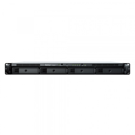 Synology RackStation RS422+ NAS/storage server Rack (1U) Ryzen Embedded R1600 2 GB DDR4 DSM Black