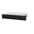 Synology | Rack NAS | RS1221+ | Up to 8 HDD/SSD Hot-Swap | AMD Ryzen | Ryzen V1500B Quad Core | Processor frequency 2.2 GHz | 4 GB | DDR4
