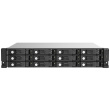 QNAP TL-R1220SEP-RP 12-bay 2U rackmount SAS 12Gbps JBOD expansion enclosure with SAS expander 12Gbps & SAS/SATA 6Gbps drives