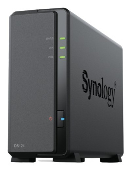 Synology DiskStation DS124 NAS/storage server Desktop Realtek RTD1619B 1 GB DDR4 0 TB DiskStation Manager Must