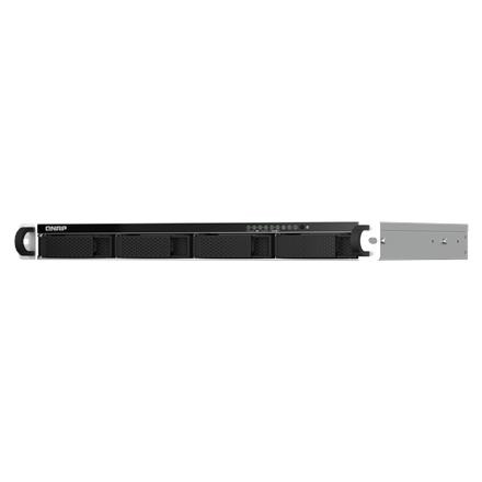 QNAP 1U Short Depth Rackmount 2.5GbE NAS | TS-464eU-8G | Intel Celeron | N5095 | 8 GB | DDR4