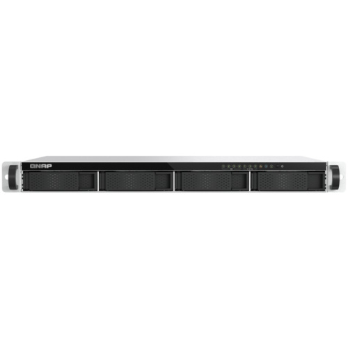 QNAP TS-765eU-8G 1U 4-bay Intel Atom x7405C 8.89cm 3.5Zoll SATA + 3 x E1.S/PCIe M.2 2280 short depth NAS 8GB RAM