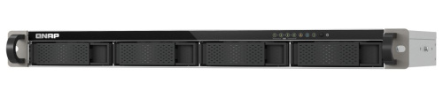 QNAP TS-433eU NAS Rack (1U) Cortex-A Cortex-A55 4 GB 0 TB QNAP Turbo System Черный