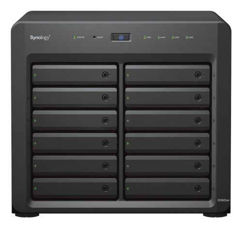 Synology DiskStation DS3622xs+ NAS Tower Intel® Xeon® D D-1531 16 GB DDR4 0 TB DiskStation Manager Must