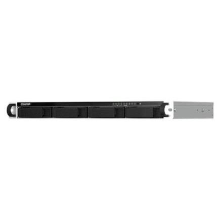 QNAP 1U Short Depth Rackmount 2.5GbE NAS | TS-464eU-8G | Intel Celeron | N5095 | 8 GB | DDR4