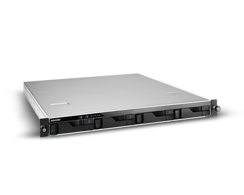 Asustor Lockerstor 4RS NAS Rack (1U) Intel Atom® C3538 8 GB DDR4 0 TB ADM Black