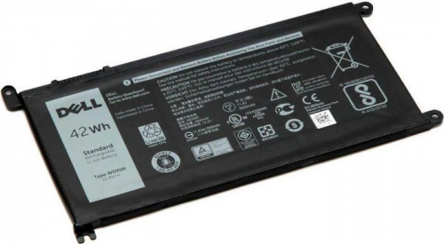 Dell Battery, 42WHR, 3 Cell, Lithium Ion, Prismatic battery WDX0R Latitude 3340 3500 3490 3590 3190 Vostro 5468 5568