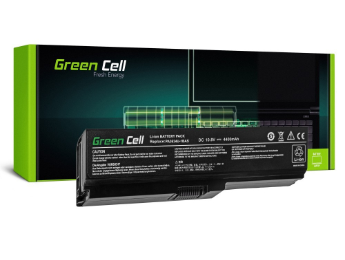 Green Cell Battery for Toshiba A660 11,1V 4400mAh