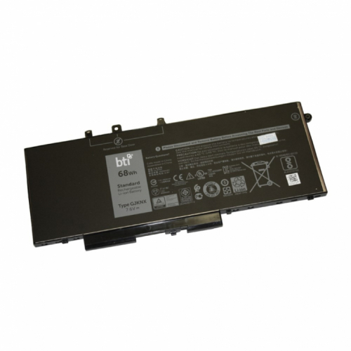 Origin Storage Replacement Battery for Latitude 5580 5480 5280 5290 5490 5491 5495 5591 Precision 3530 7520 replacing OEM part numbers GJKNX 0GJKNX GD1JP FPT1C 5YHR4 451-BBZG // 7.6V 8560mAh 68Whr