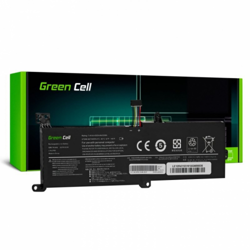 Green Cell Battery L16C2PB2 L16M2PB1 7,4V 4500mAh for Lenovo IdeaPad 3 320-15