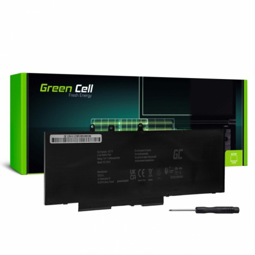 Green Cell Notebook battery 93FTF GJKNX 7,6V 6200mAh for Dell Latitude 5290 5490 5580