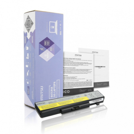 Mitsu Battery for Lenovo IdeaPad Y480 4400 mAh (49 Wh) 10.8 - 11.1 Volt
