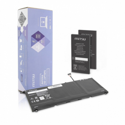 Mitsu Battery Dell XPS 13 9350 7000 MAH 52 WH Mitsu Battery Dell XPS 13 9350 7000 MAH 52 WH
