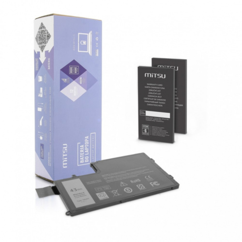 Mitsu Battery for Dell Inspiron 15(5542), 14(5445) (3800 mAh 43 Wh)