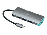 i-Tec USB-C Metal Nano Dock 4K HDMI + Power Delivery - Docking station - USB-C 3.1 - HDMI 