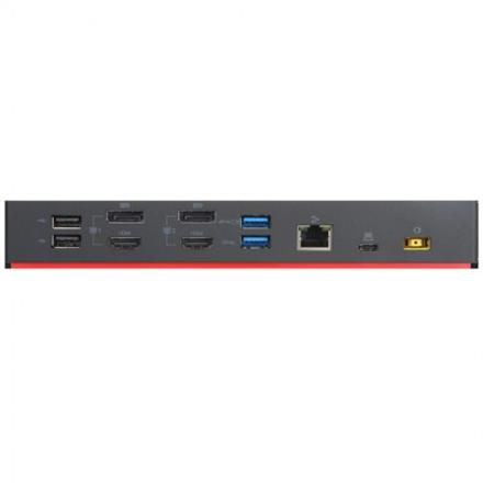 Lenovo | ThinkPad Hybrid USB-C with USB-A Dock, max 2 displays, | 40AF0135EU | USB-C  Dock | Ethernet LAN (RJ-45) ports 1 | DisplayPorts quantity 2 | USB 3.0 (3.1 Gen 1) Type-C ports quantity 1 x USB-C (Gen 2, 5V / 3A power) | USB 3.0 (3.1 Gen 1) ports