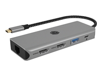 ICY BOX IB-DK4012-CPD Multi-Docking Station for Notebooks and PCs