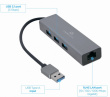 Gembird USB-AM to LAN GbE Hub 3xUSB 3.0