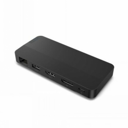 Lenovo USB-C Dual Display Travel, 100 W - Sülearvuti dokk / 40B90100EU