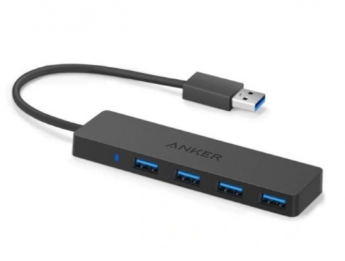 Anker 4-Port USB 3.0 Ultra Sl im Data Hub