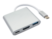 AKYGA AK-AD-57 Hub USB type-C AK-AD-57 USB A (f) USB type-c HDMI (f) 15 cm