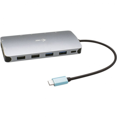 D i-tec Metal USB-C Nano universal Dock 3x Display + Power Delivery 100 W