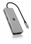 IcyBox ICY BOX IB-DK4012-CPD 9in1, 2x HDMI, 4K60Hz