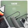 AXAGON HMC-10HLS USB hub 10in1 5Gbps,4xUSB,HDMI,LAN,SD