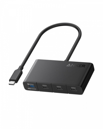 Anker Anker 4w1 hub USB-C 10Gbps black