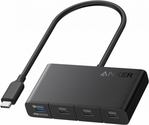 Anker Anker 4w1 hub USB-C 10Gbps black