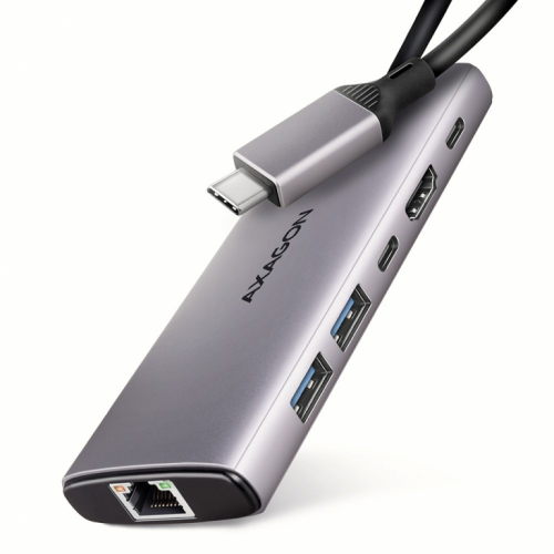 AXAGON HMC-6L2L 2xUSB-A HDMI4K 1x USB-C PD100W USBC LA