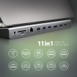 AXAGON AXAGON HMC-4KX3 3x USB- A/2xHDMI/DP/GLAN/SD/PD