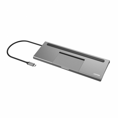 UNITEK D1022A notebook dock/port replicator USB 3.2 Gen 1 (3.1 Gen 1) Type-C Grey