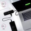 AXAGON HMC-6GL 3x USB-A, HDMI, RJ-45, USB 3.2 Gen 1 hub, PD 100W, 20cm USB-C cable