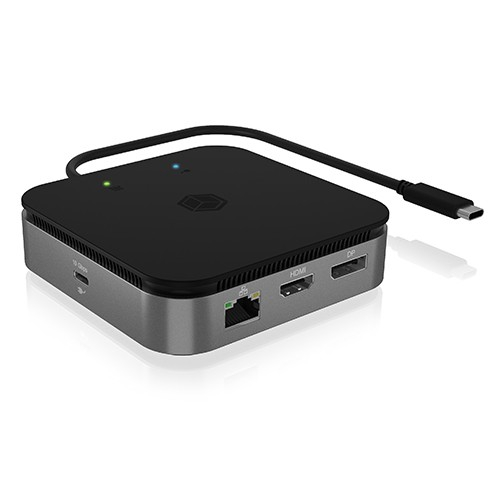 IcyBox ICY BOX IB-DK408-C41 7in1,HDMI,DP,USB,LAN