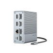 Hyper | HyperDrive GEN2 12-in-1 USB-C Docking Station | Ethernet LAN (RJ-45) ports 1 | HDMI ports quantity 2