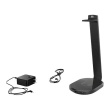 Lenovo | Accessories | Legion S600 Gaming Station | Contact charging for H600 Wireless Headset (5W / ~2.5hr to full); Qi charger with front-facing LED indicator on base for Qi-enabled devices (up to 10W); 2 x extra USB A ports that support data