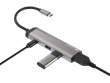 Natec Multi Port Fowler Slim USB-C PD, 2x USB 3.0