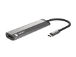 Natec Multi Port Fowler Slim USB-C PD, 2x USB 3.0