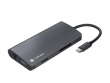 Natec USB-C MULTIPORT 8 IN 1 Dock - HDMI 4K60Hz PD100W 2xUSB-C 3xUSB3.0 MicroSD+SD Gigabit LAN