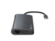 Natec USB-C MULTIPORT 8 IN 1 Dock - HDMI 4K60Hz PD100W 2xUSB-C 3xUSB3.0 MicroSD+SD Gigabit LAN