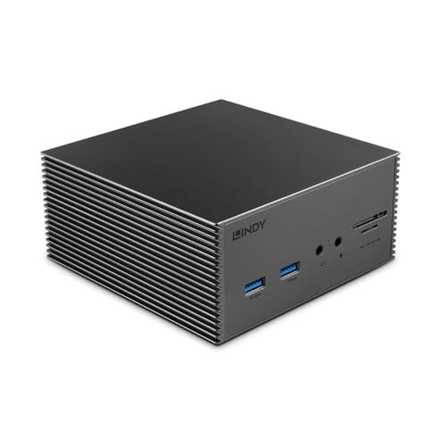 LINDY DST-Pro 101, USB C Laptop Dockingstation mit 4K