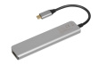 iBOX - Docking station - USB 3.2 Gen1 - 2xUSB3.2, HDMI 4K, PD100W USB-C port, MicroSD + SD readers