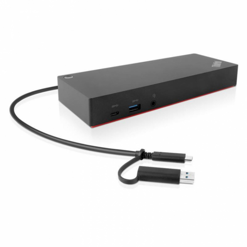 Lenovo ThinkPad Hybrid USB-C Dock, 135 W, must - Sülearvuti dokk / 40AF0135EU