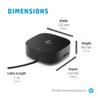 HP USB-C Dock G5 100W - 4x USB 3.0, 1x USB-C(15W), 2x DisplayPort 1.4, 1x HDMI 2.0, 1x RJ-45, 1x combo audio jack