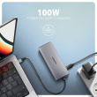 AXAGON HMC-6L2L 2xUSB-A HDMI4K 1x USB-C PD100W USBC LA