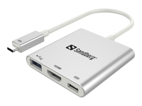 SANDBERG USB-C Mini Dock HDMI+USB