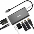 Unitek HUB 8-in-1 USB-C 3.1; PD 100W; D1019B