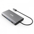Unitek HUB 8-in-1 USB-C 3.1; PD 100W; D1019B