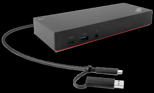 Lenovo 40AF0135EU notebook dock/port replicator Wired Black